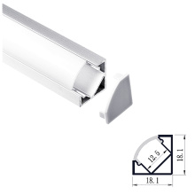 18x18 mm V Form LED -Streifen Aluminiumprofile